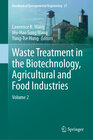 Buchcover Waste Treatment in the Biotechnology, Agricultural and Food Industries
