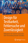 Buchcover Design für Testbarkeit, Fehlersuche und Zuverlässigkeit