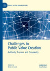 Buchcover Challenges to Public Value Creation