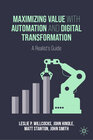 Buchcover Maximizing Value with Automation and Digital Transformation