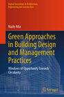 Buchcover Green Approaches in Building Design and Management Practices