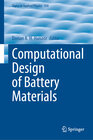 Buchcover Computational Design of Battery Materials