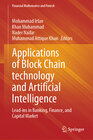 Buchcover Applications of Block Chain technology and Artificial Intelligence