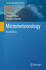 Buchcover Micrometeorology