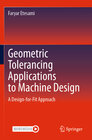 Buchcover Geometric Tolerancing Standard to Machine Design