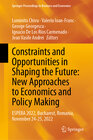 Buchcover Constraints and Opportunities in Shaping the Future: New Approaches to Economics and Policy Making