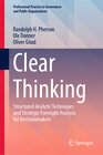 Buchcover Clear Thinking