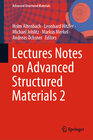 Buchcover Lectures Notes on Advanced Structured Materials 2