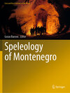 Buchcover Speleology of Montenegro