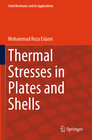 Buchcover Thermal Stresses in Plates and Shells