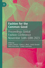 Buchcover Fashion for the Common Good