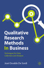 Buchcover Qualitative Research Methods In Business: Techniques for Data Collection and Analysis