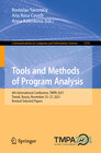 Buchcover Tools and Methods of Program Analysis