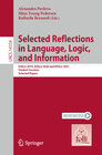 Buchcover Selected Reflections in Language, Logic, and Information
