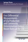 Buchcover First Differential Measurements of tZq Production and Luminosity Determination Using Z Boson Rates at the LHC