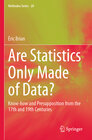 Buchcover Are Statistics Only Made of Data?