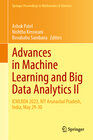 Buchcover Advances in Machine Learning and Big Data Analytics II