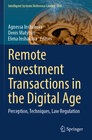 Buchcover Remote Investment Transactions in the Digital Age
