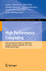 Buchcover High Performance Computing