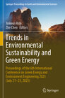 Buchcover Trends in Environmental Sustainability and Green Energy