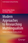 Buchcover Modern Approaches to Researching Multilingualism