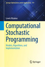 Buchcover Computational Stochastic Programming