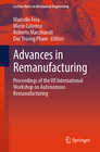 Buchcover Advances in Remanufacturing