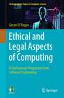Buchcover Ethical and Legal Aspects of Computing