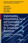 Buchcover Implementing Environmental, Social and Governance (ESG) Principles for Sustainable Businesses