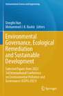 Buchcover Environmental Governance, Ecological Remediation and Sustainable Development