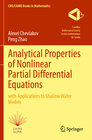 Buchcover Analytical Properties of Nonlinear Partial Differential Equations