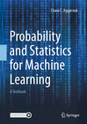 Buchcover Probability and Statistics for Machine Learning