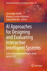 Buchcover AI Approaches for Designing and Evaluating Interactive Intelligent Systems