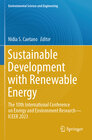 Buchcover Sustainable Development with Renewable Energy