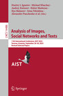 Buchcover Analysis of Images, Social Networks and Texts