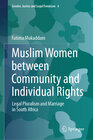 Buchcover Muslim Women between Community and Individual Rights