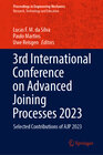 Buchcover 3rd International Conference on Advanced Joining Processes 2023