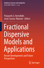 Buchcover Fractional Dispersive Models and Applications