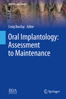 Buchcover Oral Implantology: Assessment to Maintenance