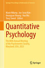 Buchcover Quantitative Psychology