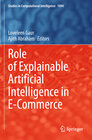 Buchcover Role of Explainable Artificial Intelligence in E-Commerce