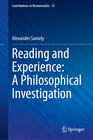 Buchcover Reading and Experience: A Philosophical Investigation