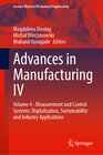 Buchcover Advances in Manufacturing IV