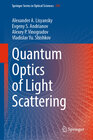 Buchcover Quantum Optics of Light Scattering