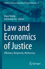Buchcover Law and Economics of Justice