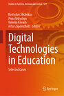 Buchcover Digital Technologies in Education