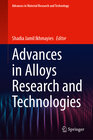 Buchcover Advances in Alloys Research and Technologies
