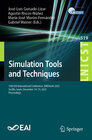 Buchcover Simulation Tools and Techniques