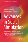 Buchcover Advances in Social Simulation