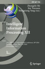 Buchcover Intelligent Information Processing XII